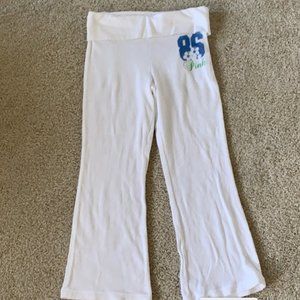ISO WHITE TERRY PINK VS PANTS XS